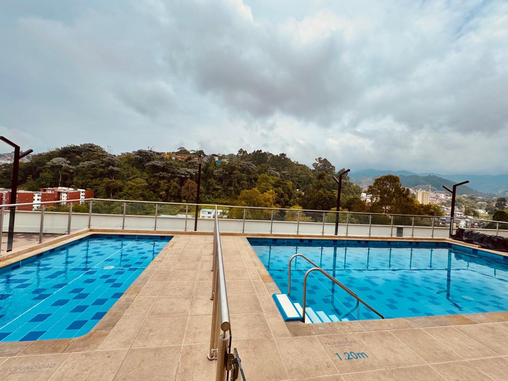 Espectacular Vista, Apto De Lujo, Piscina, Gym Apartment Manizales Exterior photo